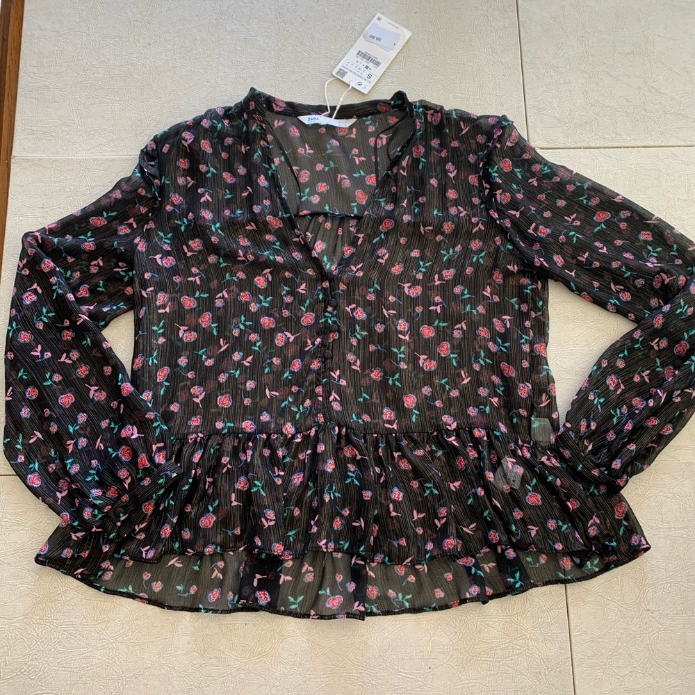 Flower blouse